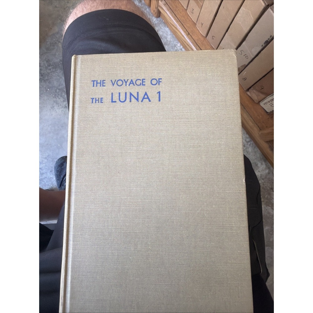 vintage hardcover copy of The Voyage of the Luna-1